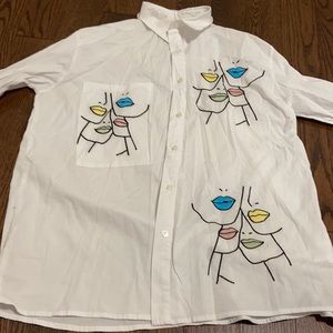 New White shirt 🌸🌸